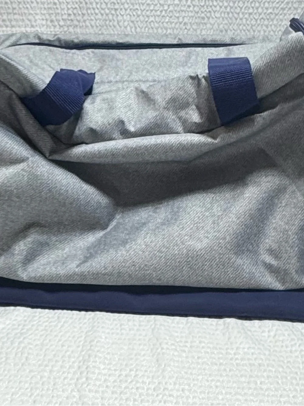 Adidas defender 5 medium navy Blue duffel bag navy blue gray